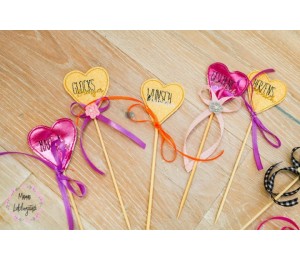 Stickserie ITH - 20 Herzenswünsche